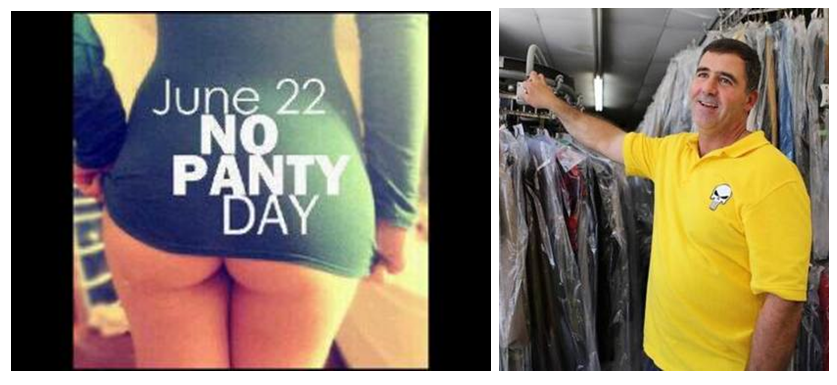 national no pantie day. 