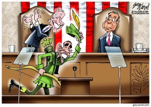 Cartoonist Gary Varvel: President Robin Hood