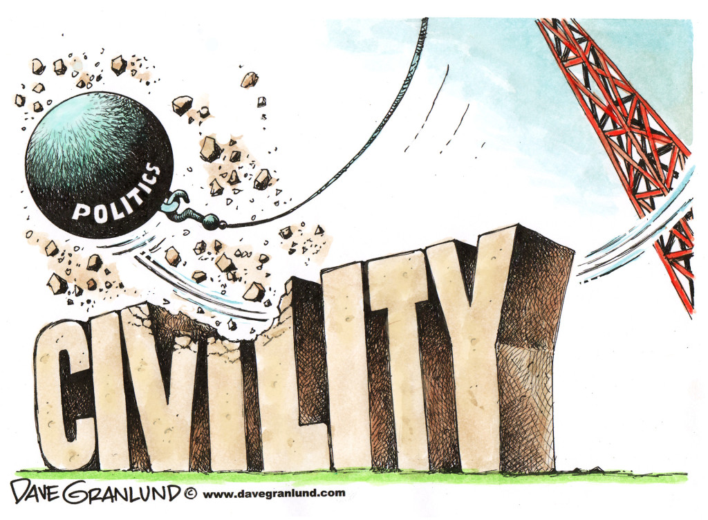 Civility and Politics Political Cartoon