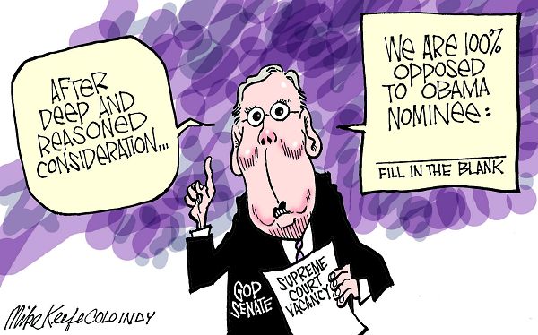 McConnell vs. Obama Nominee