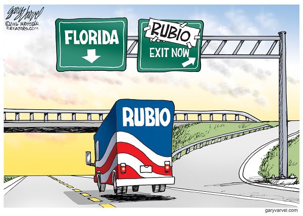 Marco Rubio is hoping his home state of Florida will save his campaign. Ted Cruz is hoping