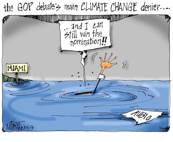 CLIMATE CHANGE denier
