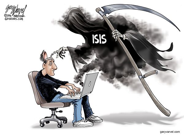 There is a battle for the hearts and minds of certain people and ISIS fights that war on the internet.