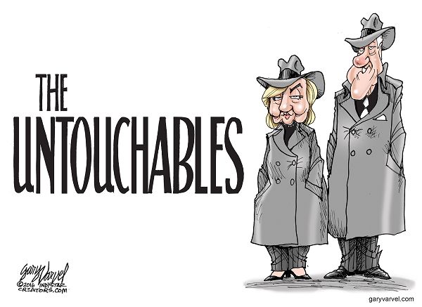 Throughout the history of Bill and Hillary Clinton's scandal investigations, they always appear to be untouchable.