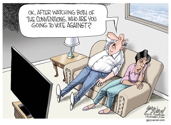 Cartoonist Gary Varvel: Voters motivated by loathing